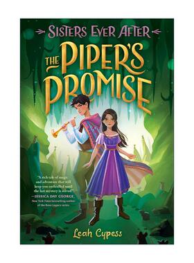 英文原版 The Piper's Promise Sisters Ever After 03 永远的姐妹系列3 吹笛人的承诺 儿童童话哈默林的花衣吹笛人改编小说