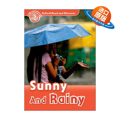 英文原版 Oxford Read and Discover 2 Sunny and Rainy 牛津阅读与探索发现2级别 晴天和与雨天 英文版 进口英语原版书籍