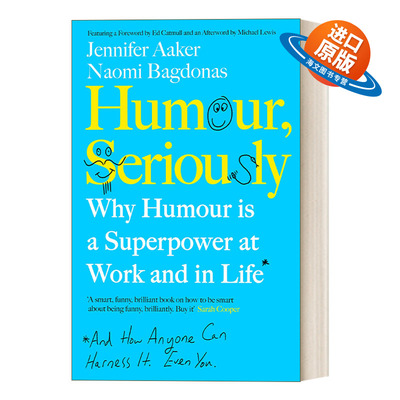 英文原版 Humour  Seriously 为何幽默是生活和工作中的超能力 华尔街日报畅销书 英文版 进口英语原版书籍