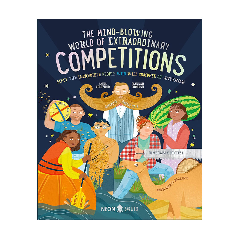 英文原版The Mind-Blowing World of Extraordinary Competitions令人惊叹的非凡竞赛世界 儿童科普百科读物精装 进口英语原版书籍