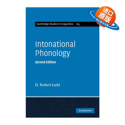 英文原版 Intonational Phonology 语调音系学 剑桥语言学研究系列 英文版 进口英语原版书籍