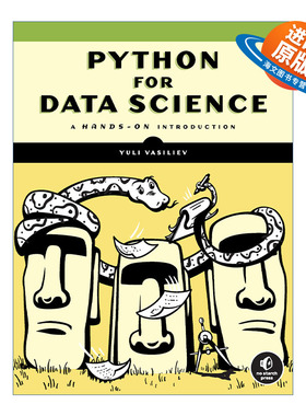 英文原版 Python Data Science Python数据科学实用手册 计算机 数据分析 Yuli Vasiliev 英文版 进口英语原版书籍