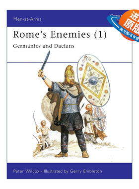 英文原版 Rome's Enemies 1 罗马的敌人们1 日耳曼人和达契亚人 历史上的军队系列 英文版 进口英语原版书籍