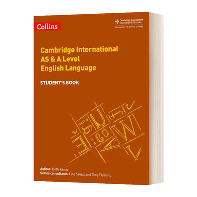 英文原版 Cambridge International AS & A Level English Language 柯林斯剑桥国际 考试英语学生用书 英文版 进口英语原版书籍