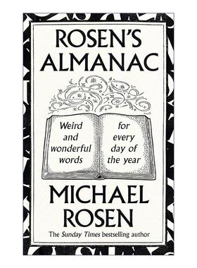英文原版 Rosen’s Almanac 迈克尔?罗森 一年中每一天的奇妙单词 精装 英文版 进口英语原版书籍