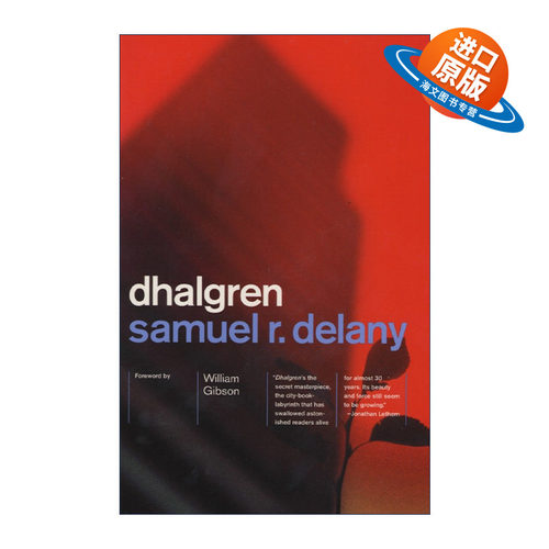 英文原版 Dhalgren 代尔格林 星云奖得主Samuel R. Delany 英文版 进口英语原版书籍