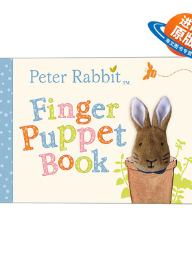 英文原版 Peter Rabbit Finger Puppet Book 彼得兔的故事 带指偶道具 英文版 进口英语原版书籍