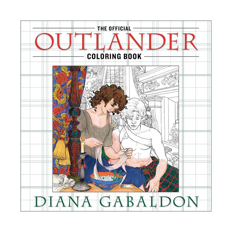 英文原版 The Official Outlander Coloring Book 异乡人官方着色涂色书 外乡人 英文版 进口英语原版书籍