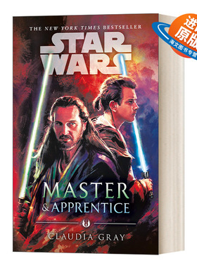 英文原版小说 Master and Apprentice Star Wars 星球大战 共和国陨落 师与徒 星战正史小说 英文版 进口英语原版书籍