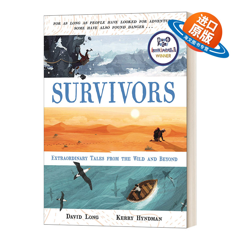 英文原版 Survivors 来自世界各地的生存故事 英文版 进口英语原版书籍