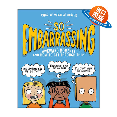 英文原版 So Embarrassing 如此尴尬 尴尬时刻以及如何度过 趣味漫画 英文版 进口英语原版书籍