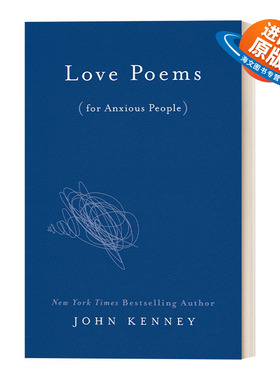英文原版 Love Poems for Anxious People 献给焦虑的人的爱情诗 John Kenney 精装 英文版 进口英语原版书籍