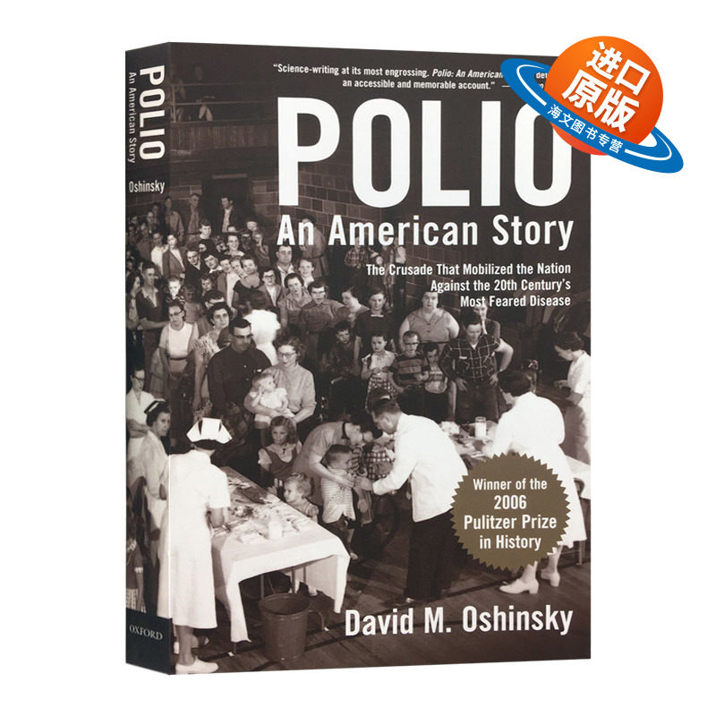 英文原版 Polio 他们应当行走 美国往事之小儿麻痹症 2006年普利策奖历史类作品 英文版 进口英语原版书籍