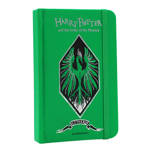 the Potter Phoenix 英文原版 斯莱特林版 Harry 哈利波特与凤凰社 Slytherin NOTEBOOK Edition 笔记本 and Order 记事本