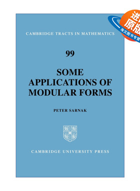 英文原版 Some Applications of Modular Forms 模形式应用 剑桥数学丛书系列 英文版 进口英语原版书籍