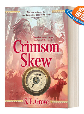 英文原版 The Crimson Skew The Mapmakers Trilogy 03绘图者三部曲3 深红色的斜面 纽约时报畅销书 青少年幻想冒险小说 S E Grove