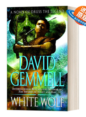 英文原版 White Wolf Drenai Saga Series 10 德莱尼传奇系列10 白狼 David Gemmell 奇幻动作冒险小说 英文版 进口英语原版书籍