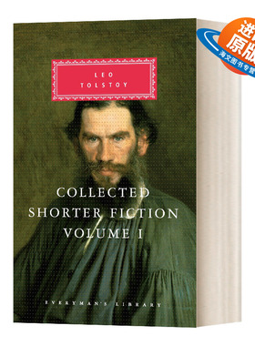 英文原版小说 Leo Tolstoy Collected Shorter Fiction Vol 1 托尔斯泰短篇小说集卷一 英文版 人人图书馆精装收藏版 进口英语书籍
