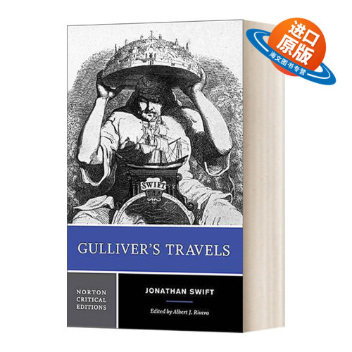 英文原版 Gulliver's Travels 格列佛游记 诺顿文学解读系列 Norton Critical Editions 英文版 进口英语原版书籍