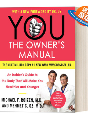 英文原版 YOU The Owner's Manual 身体使用手册 英文版 进口英语原版书籍