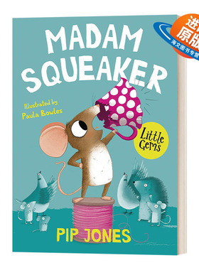 英文原版绘本 Madam Squeaker 老鼠米内塔 小宝石阅读系列 英文版 进口英语原版书籍