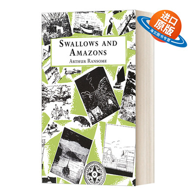 英文原版 Swallows And Amazons 燕子号与亚马逊号 亚瑟·兰塞姆 英文版 进口英语原版书籍