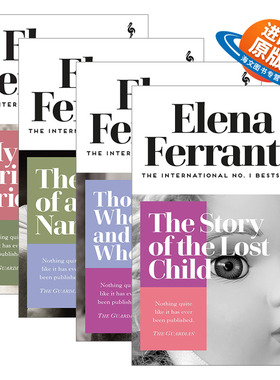 英文原版 Neapolitan Quartet 那不勒斯四部曲1-4册 新版 埃莱娜费兰特 文学小说 英文版 进口英语原版书籍