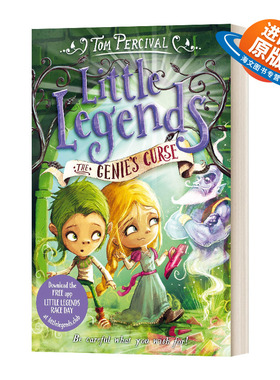 英文原版 The Genie's Curse 怪兽传说3 精灵的诅咒 英文版 进口英语原版书籍儿童外文书
