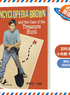 英文原版 Encyclopedia Brown And the Case of the Treasure Hunt 百科全书小布朗 寻宝案 英文版 进口英语原版书籍儿童外文书
