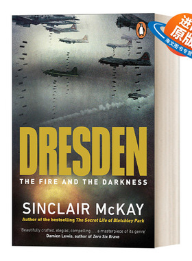 英文原版 Dresden The Fire and the Darkness 德累斯顿 一座城市的毁灭与重生 英文版 进口英语原版书籍