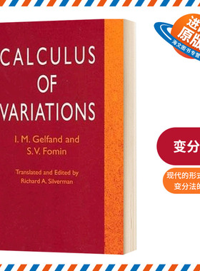 变分法 英文原版 Calculus of Variations 英文版进口原版英语书籍