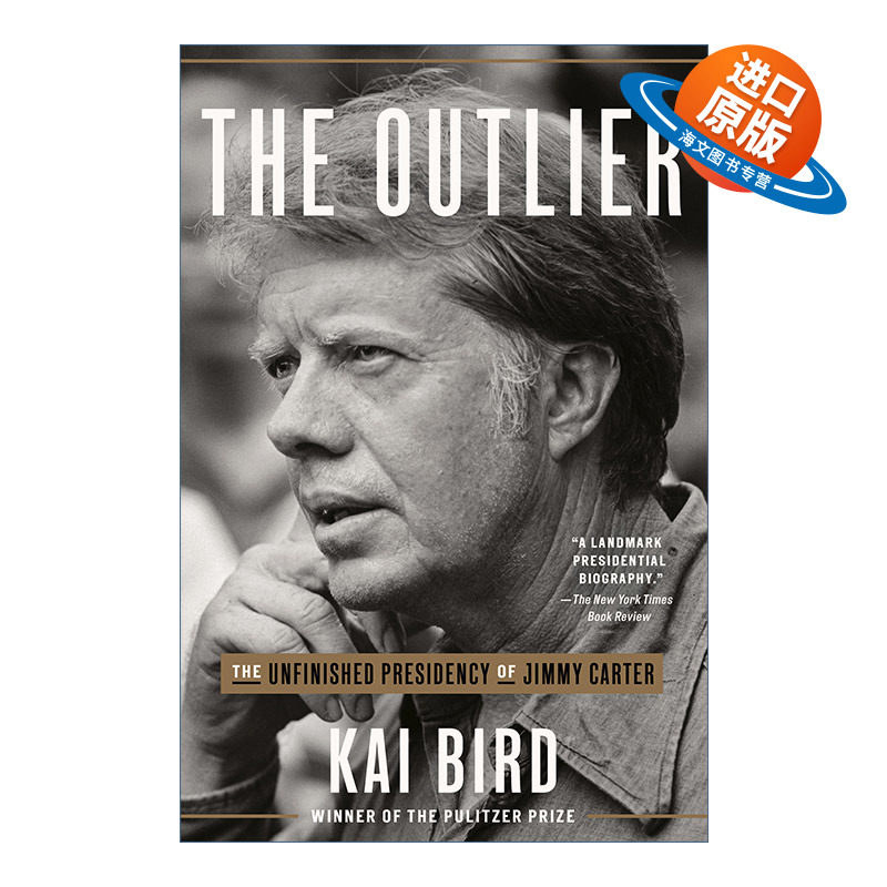 英文原版 The Outlier 美国前总统吉米卡特传 英文版 进口英语原版书籍