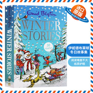 英文版 30个故事 Enid JK罗琳童年枕边书 疯狂侦探团作者 儿童桥梁章节书 Stories Winter Blyton 英文原版 伊妮德布莱顿冬日故事集