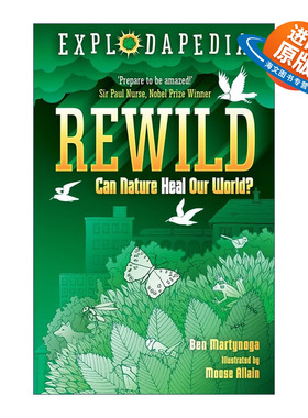 英文原版 Explodapedia: Rewild 爆炸科普系列 恢复自然 英文版 进口英语原版书籍