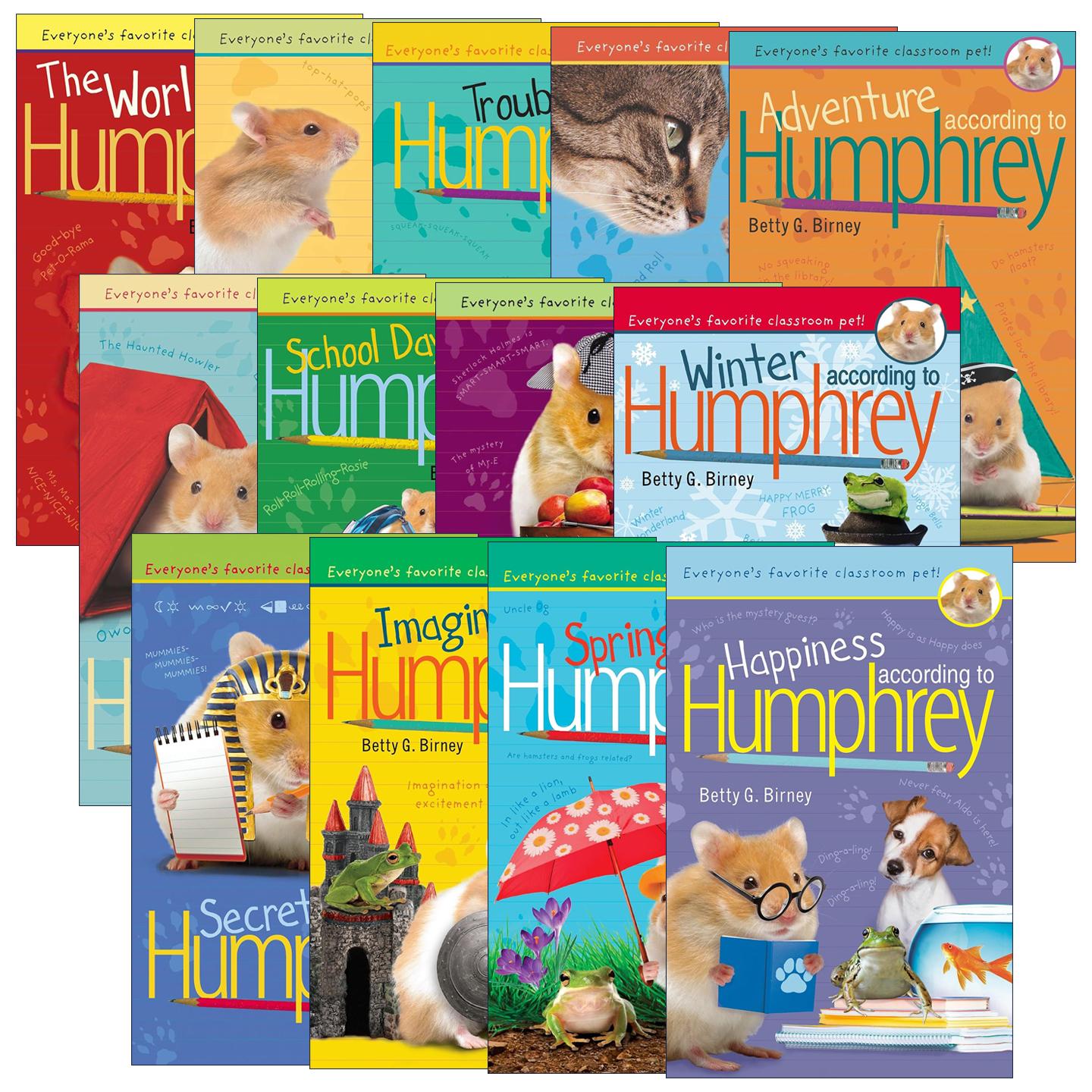 英文原版 Humphrey 汉弗瑞系列13册 儿童校园动物小说 Betty G. Birney 冒险/友谊/想象/惊喜/秘密/校园日 英文版 进口英语书籍