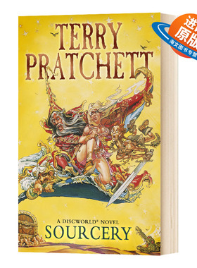 正版现货 英文原版 Sourcery 碟形世界5 大法 Discworld Novel5 英文版 进口原版图书外文小说