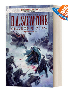 英文原版 Charon's Claw Legend of Drizzt Neverwinter Saga  Book 3 龙与地下城 无冬城系列3 查荣之爪 英文版 进口英语原版书籍