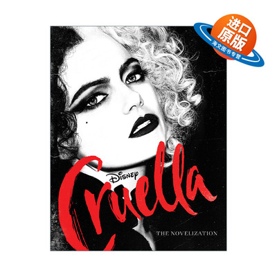 英文原版 Disney Live Action Cruella Novelization 迪士尼魔女库伊拉小说 真人版电影同名周边读物 英文版 进口英语原版书籍