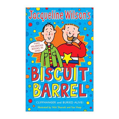 英文原版 Jacqueline Wilson Biscuit Barrel 冒险夏令营 二合一故事集 杰奎琳·威尔逊儿童故事书 英文版 进口英语原版书籍
