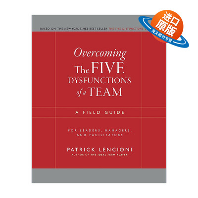 英文原版 Overcoming the Five Dysfunctions of a Team 克服团队协作的五大障碍 派特里克兰西尼奥 英文版 进口英语原版书籍