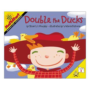 英文原版 Mathstart Level 1 Double the Ducks 数学启蒙绘本1级 英文版 进口英语原版书籍