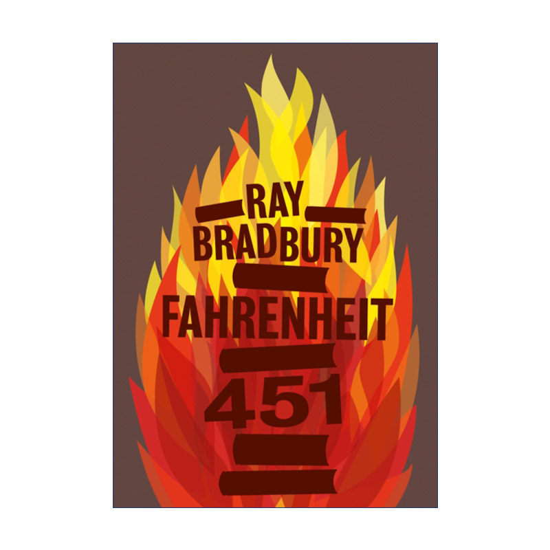 英文原版小说 Fahrenheit 451 华氏451度 雷·布拉德伯里 精装布面收藏版 英文版 进口英语原版书籍