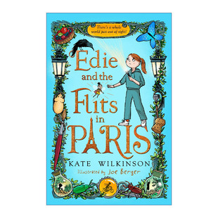 伊迪与巴黎 Edie 英文原版 小飞虫 进口英语原版 the 英文版 and 书籍 Flits Paris
