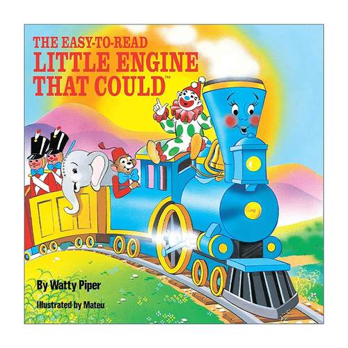 英文原版 The Easy-to-Read Little Engine that Could 勇敢的小火车头做到了 易读版 儿童经典故事改编绘本 Watty Piper 英文版