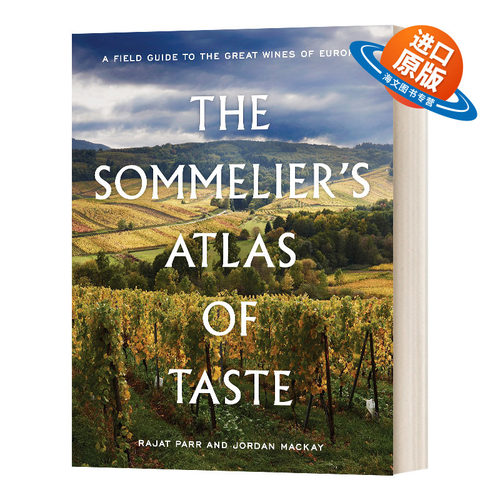 英文原版 精装 The Sommelier's Atlas of Taste 侍酒师的品味图谱 精装 英文版 进口英语原版书籍