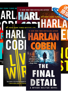 英文原版小说 A Myron Bolitar Novel 米隆 波利塔系列6-10册 潘多拉的救赎 承诺 永恒的迷失 英文版 进口英语原版书籍