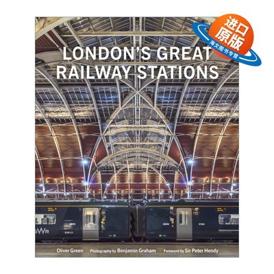英文原版 London's Great Railway Stations 伦敦的宏伟地铁站建筑设计作品 精装 英文版 进口英语原版书籍