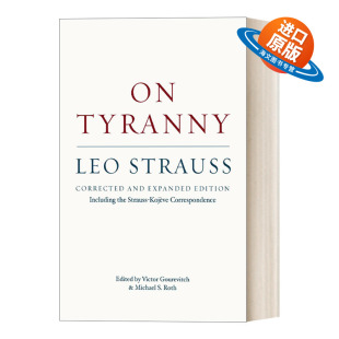 Leo Tyranny Expanded and 英文原版 论僭政 豆瓣高分推荐 Strauss 义疏 Corrected 希耶罗 色诺芬 进口书 英文版 Edition