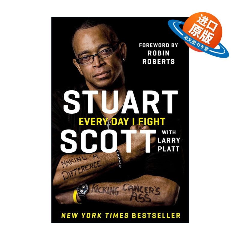 英文原版 Every Day I Fight 我奋斗的每一天 改变世界 战胜癌症 传记 Stuart Scott英文版 进口英语原版书籍
