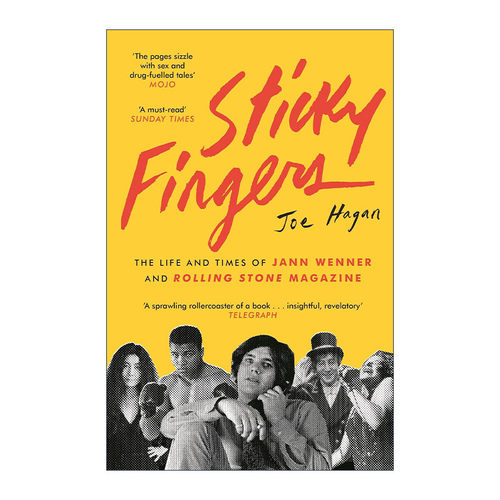 英文原版 Sticky Fingers 粘手指 詹恩·温纳和滚石杂志的故事 英文版 进口英语原版书籍